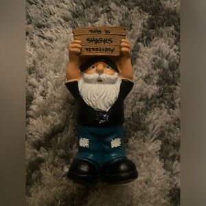 San Jose Sharks 8in. NHL SLOGAN SIGN MINI GNOME